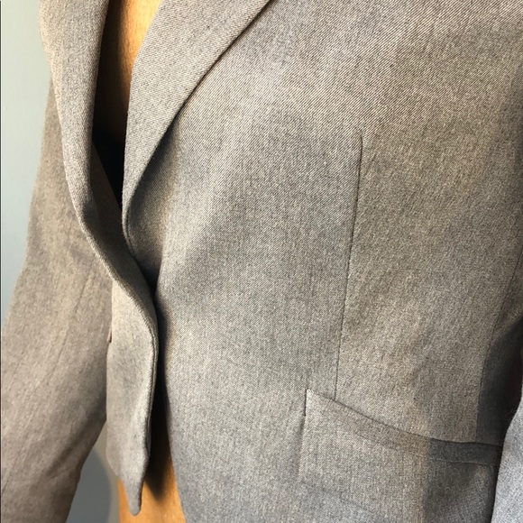 Zara Heather Grey Blazer - Picture 3 of 6